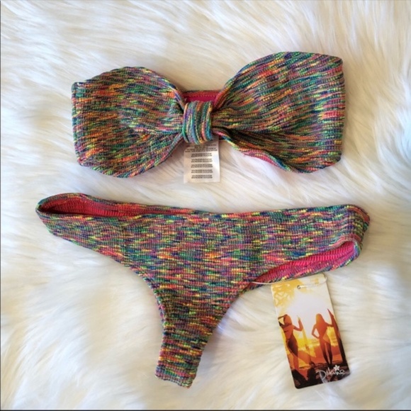 Dakine 2PC Bikini Koko Spacedye Top and bottom. New with tags. - Picture 2 of 3